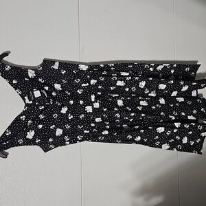 Black and White Pinup Patterned Dress